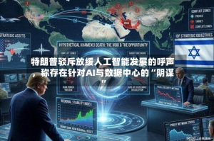 特朗普驳斥放缓人工智能发展的呼声，称存在针对AI与数据中心的“阴谋”