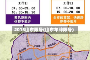 2015山东限号(山东车牌限号)