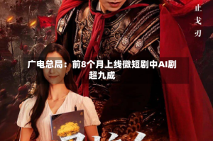 广电总局：前8个月上线微短剧中AI剧超九成