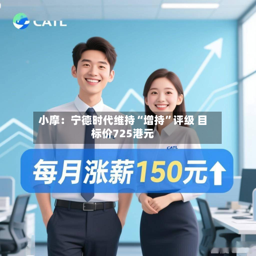 小摩：宁德时代维持“增持”评级 目标价725港元-第1张图片