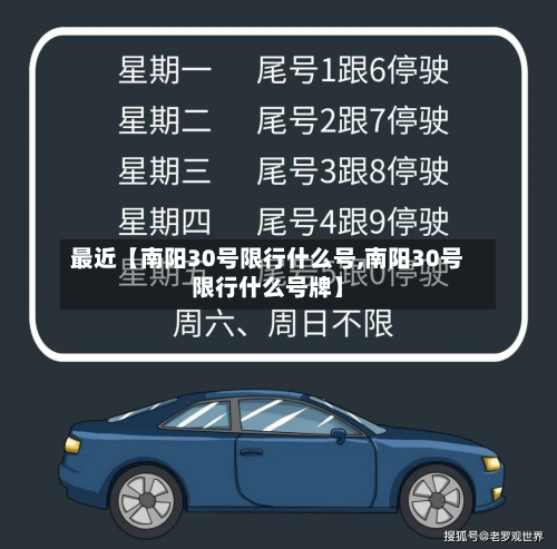 最近【南阳30号限行什么号,南阳30号限行什么号牌】-第2张图片