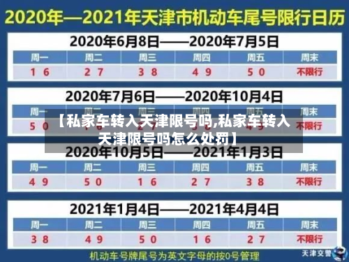 【私家车转入天津限号吗,私家车转入天津限号吗怎么处罚】-第1张图片