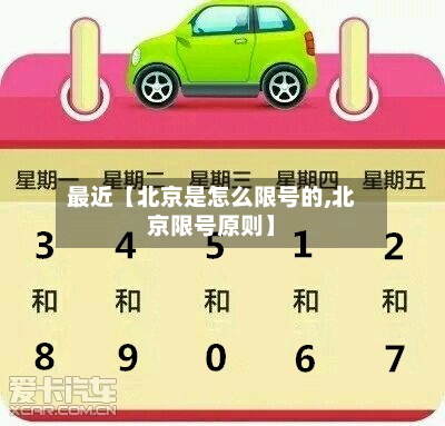 最近【北京是怎么限号的,北京限号原则】-第1张图片