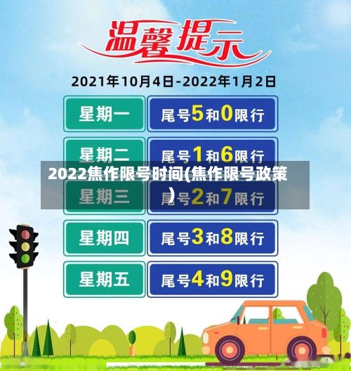2022焦作限号时间(焦作限号政策)-第3张图片