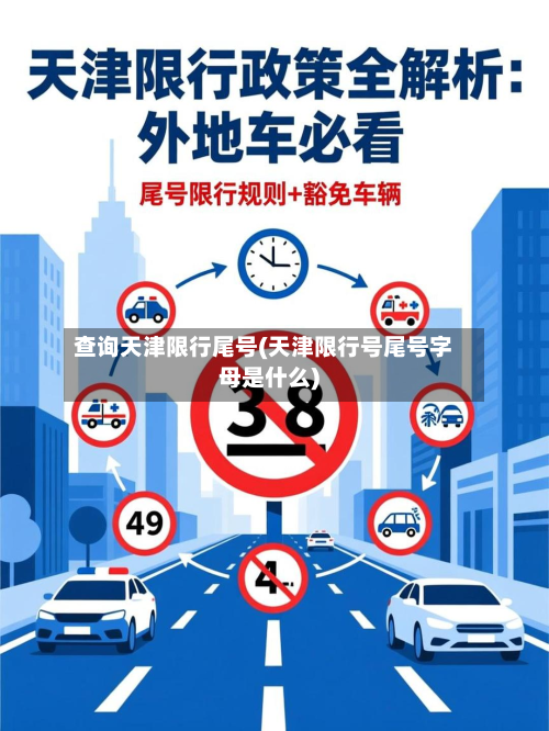 查询天津限行尾号(天津限行号尾号字母是什么)-第2张图片