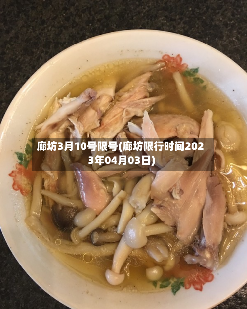 廊坊3月10号限号(廊坊限行时间2023年04月03日)-第3张图片