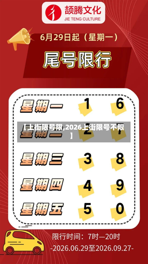 【上街限号限,2026上街限号不限】-第1张图片