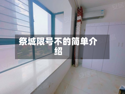 祭城限号不的简单介绍-第1张图片
