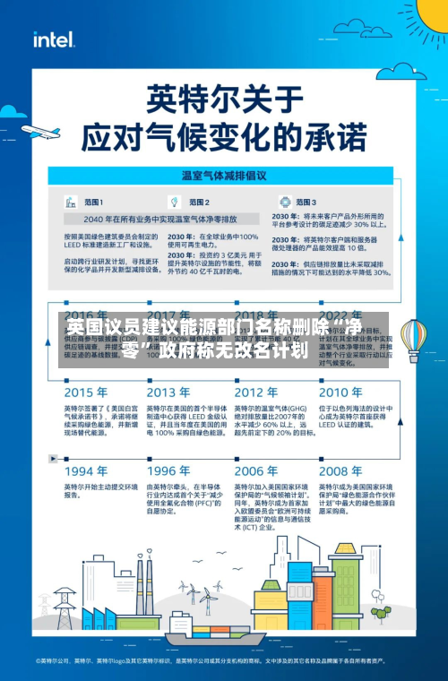 英国议员建议能源部门名称删除“净零” 政府称无改名计划-第1张图片