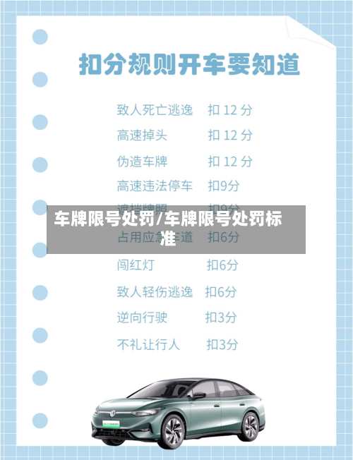 车牌限号处罚/车牌限号处罚标准-第1张图片