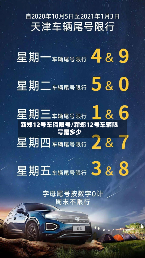新郑12号车辆限号/新郑12号车辆限号是多少-第2张图片
